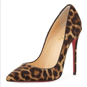 Christian Louboutin Calf Hair So Kate Pump